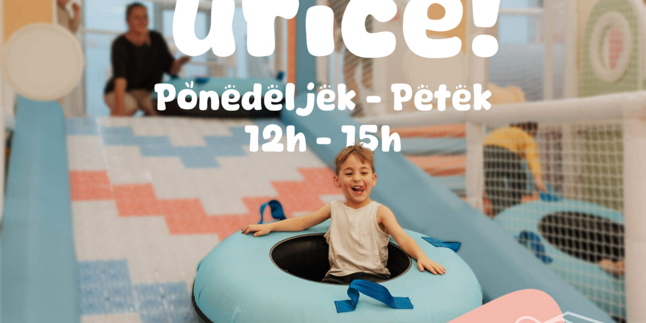 Vesele urice v otroški igralnici Bambino – najbolj ugoden in miren čas za igro