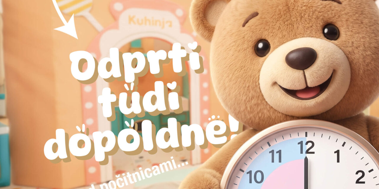 Poletni delovni čas Igralnice Bambino Novo mesto | Odprti že od 9. ure